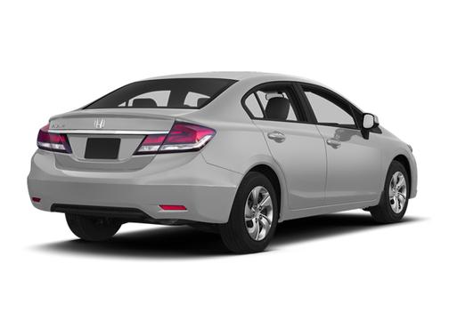 Alabaster Silver Metallic 2013 Honda Civic LX