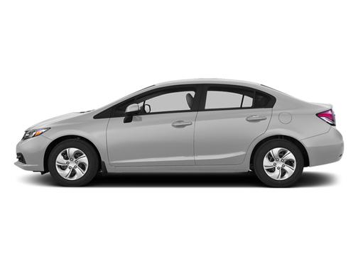 Alabaster Silver Metallic 2013 Honda Civic LX