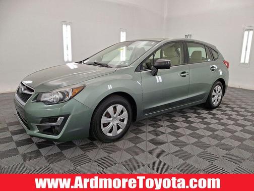 Jasmine Green Metallic 2016 Subaru Impreza 2.0i
