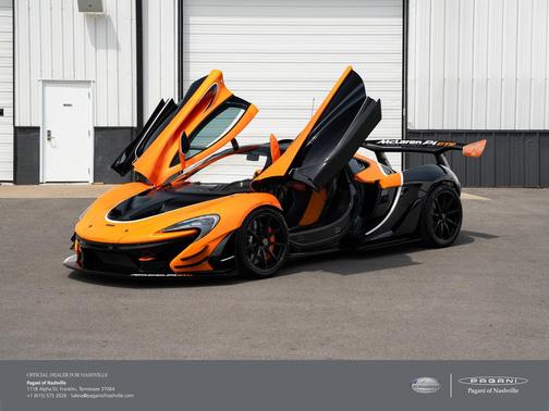 Orange 2015 McLaren P1 GTR