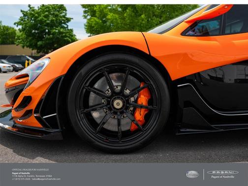Orange 2015 McLaren P1 GTR