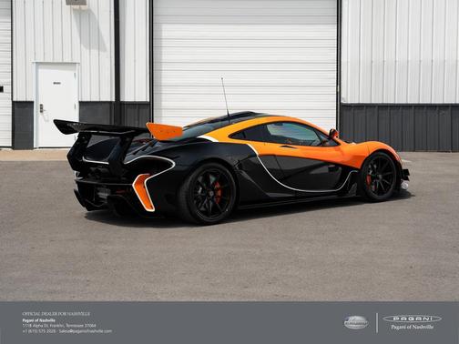 Orange 2015 McLaren P1 GTR