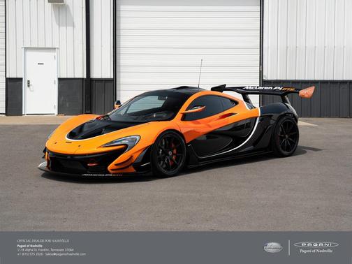 Orange 2015 McLaren P1 GTR