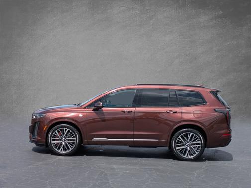 Rosewood Metallic 2023 Cadillac XT6 AWD Sport