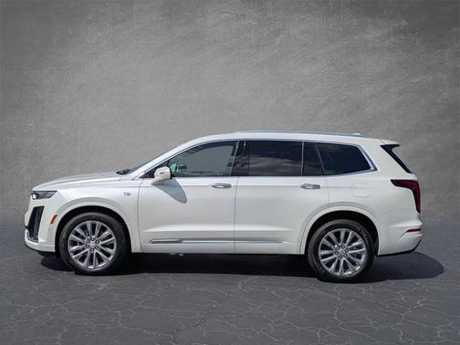 Crystal White Tricoat 2023 Cadillac XT6 AWD Premium Luxury