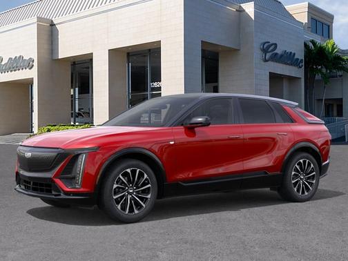 Radiant Red Tintcoat 2026 Cadillac LYRIQ Premium Sport