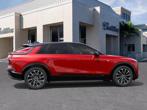 Radiant Red Tintcoat 2026 Cadillac LYRIQ Premium Sport