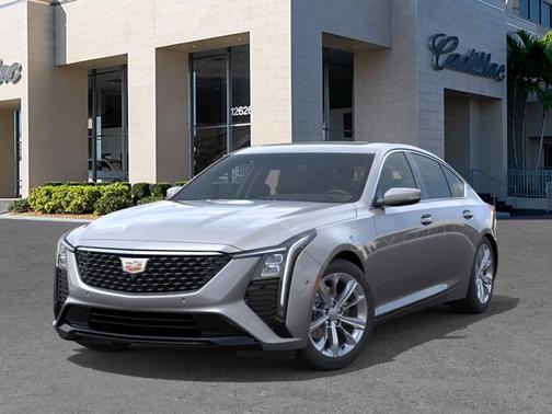 Argent Silver Metallic 2026 Cadillac CT5 Premium Luxury