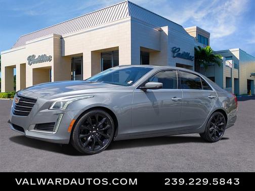 Satin Steel Metallic 2019 Cadillac CTS 3.6L Luxury