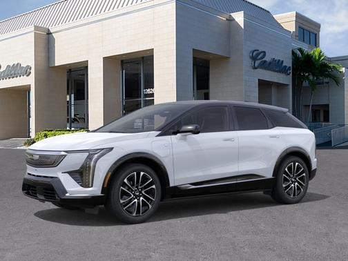 Vibrant White Tricoat 2026 Cadillac OPTIQ Premium Sport