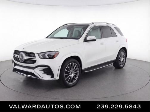 White 2025 Mercedes-Benz GLE-Class GLE 450