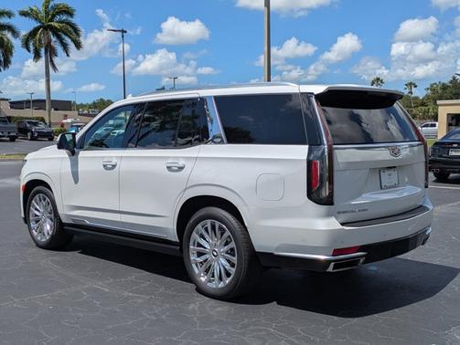 Crystal White Tricoat 2022 Cadillac Escalade Premium Luxury