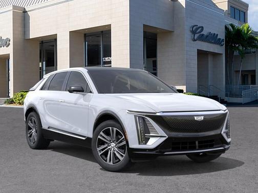 Vibrant White Tricoat 2026 Cadillac LYRIQ Premium Luxury