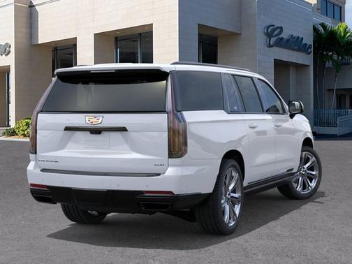 Vibrant White Tricoat 2026 Cadillac Escalade ESV 4WD Sport