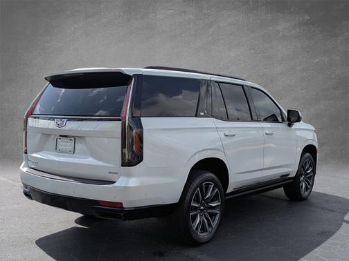 Crystal White Tricoat 2023 Cadillac Escalade 4WD Sport