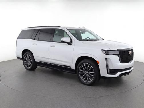 Crystal White Tricoat 2023 Cadillac Escalade 4WD Sport