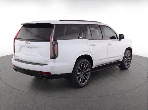 Crystal White Tricoat 2023 Cadillac Escalade 4WD Sport