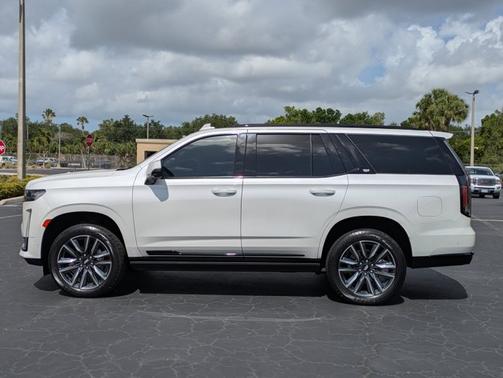 Crystal White Tricoat 2023 Cadillac Escalade 4WD Sport
