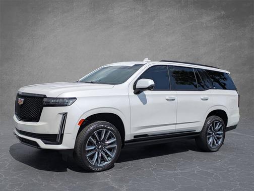 Crystal White Tricoat 2023 Cadillac Escalade 4WD Sport