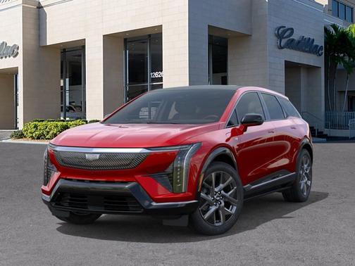 Radiant Red Tintcoat 2026 Cadillac OPTIQ Luxury