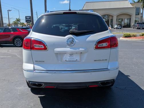 White Frost Tricoat 2017 Buick Enclave Leather