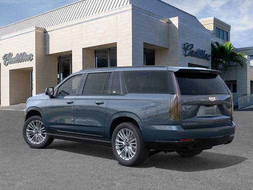 Deep Sea Metallic 2026 Cadillac Escalade ESV 4WD Platinum Sport