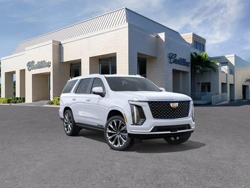 Vibrant White Tricoat 2026 Cadillac Escalade 4WD Luxury