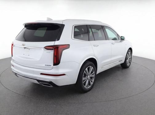 Crystal White Tricoat 2023 Cadillac XT6 AWD Premium Luxury