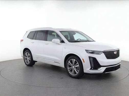 Crystal White Tricoat 2023 Cadillac XT6 AWD Premium Luxury