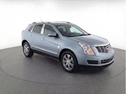 Glacier Blue Metallic 2013 Cadillac SRX Luxury Collection
