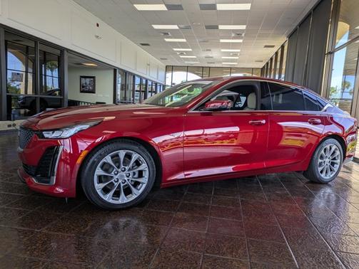 Radiant Red Tintcoat 2023 Cadillac CT5 Premium Luxury