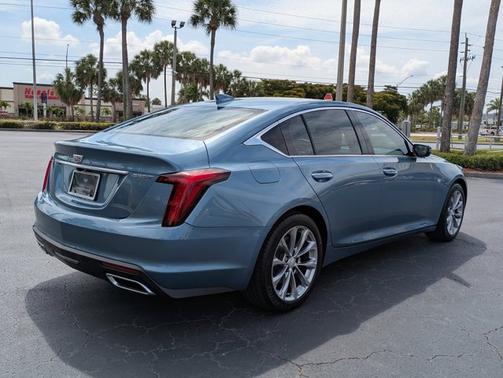 Midnight Steel Metallic 2024 Cadillac CT5 Premium Luxury