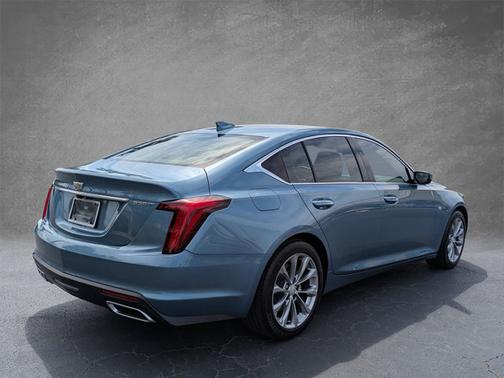 Midnight Steel Metallic 2024 Cadillac CT5 Premium Luxury