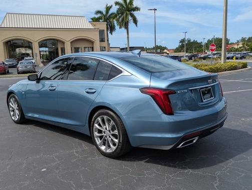 Midnight Steel Metallic 2024 Cadillac CT5 Premium Luxury