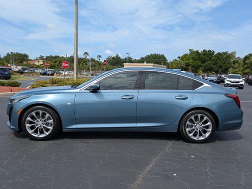 Midnight Steel Metallic 2024 Cadillac CT5 Premium Luxury
