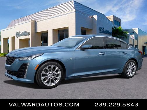Midnight Steel Metallic 2024 Cadillac CT5 Premium Luxury