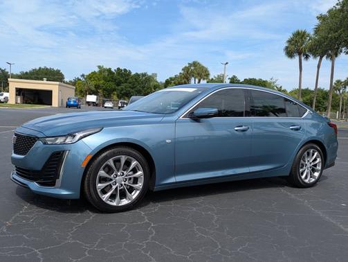 Midnight Steel Metallic 2024 Cadillac CT5 Premium Luxury