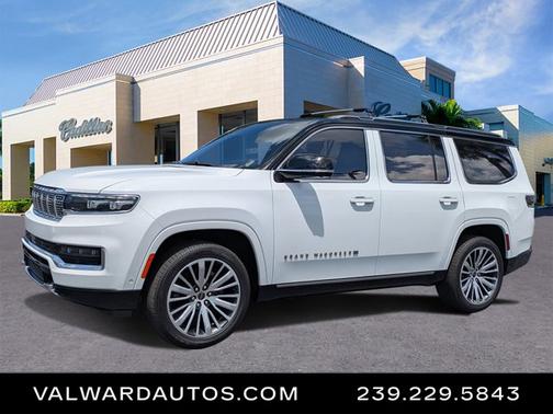 Bright White Clearcoat 2023 Jeep Grand Wagoneer Series III