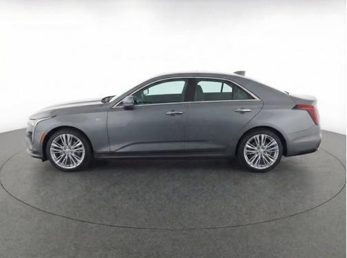 Satin Steel Metallic 2020 Cadillac CT4 Premium Luxury