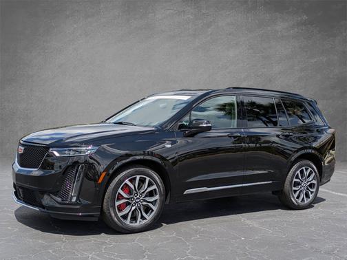 Stellar Black Metallic 2025 Cadillac XT6 AWD Sport