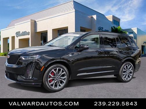 Stellar Black Metallic 2025 Cadillac XT6 AWD Sport