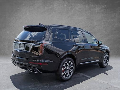 Stellar Black Metallic 2025 Cadillac XT6 AWD Sport