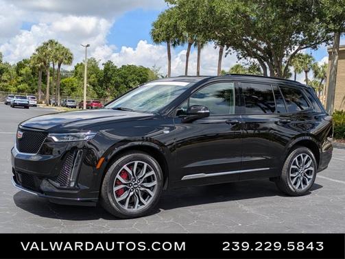 Stellar Black Metallic 2025 Cadillac XT6 AWD Sport