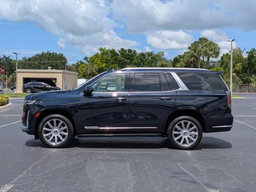 Dark Moon Blue Metallic 2021 Cadillac Escalade Premium Luxury Platinum