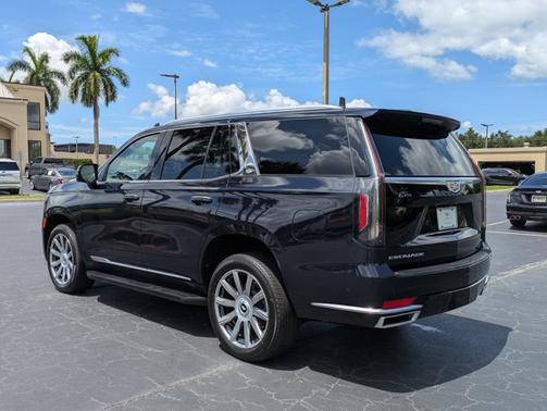 Dark Moon Blue Metallic 2021 Cadillac Escalade Premium Luxury Platinum