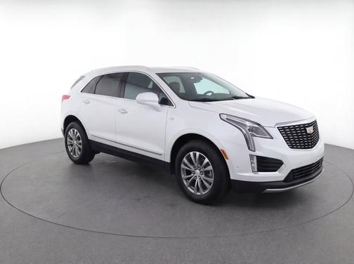 Crystal White Tricoat 2023 Cadillac XT5 FWD Premium Luxury