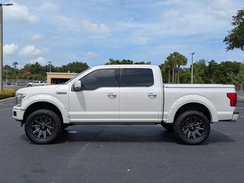 White Platinum Metallic Tri-Coat 2019 Ford F-150 Limited