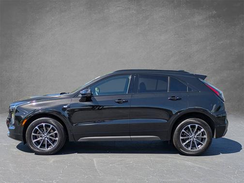 Stellar Black Metallic 2024 Cadillac XT4 FWD Sport