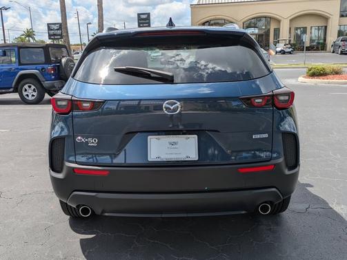 Ingot Blue Metallic 2025 Mazda CX-50 Hybrid Premium Plus Package