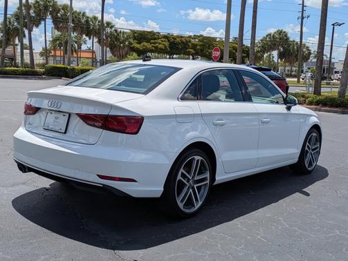 White 2019 Audi A3 Premium